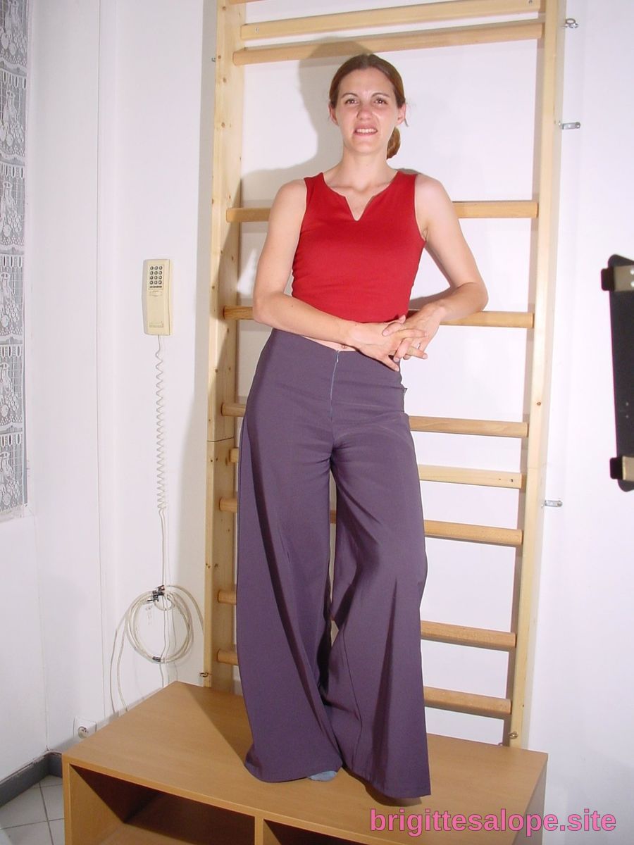 Femme en tenue de sport — Brigitte la Salope