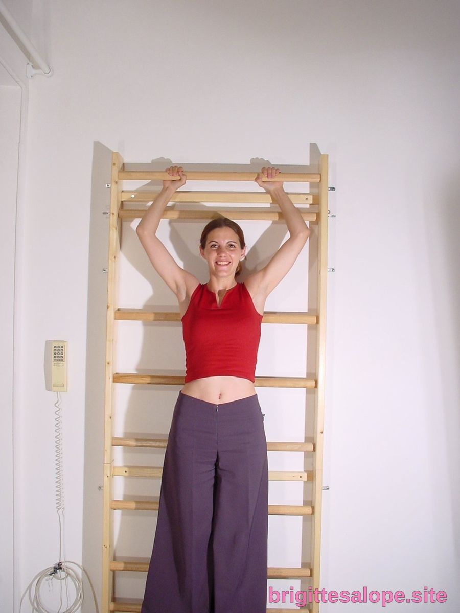Femme en équipement de fitness — Brigitte la Salope