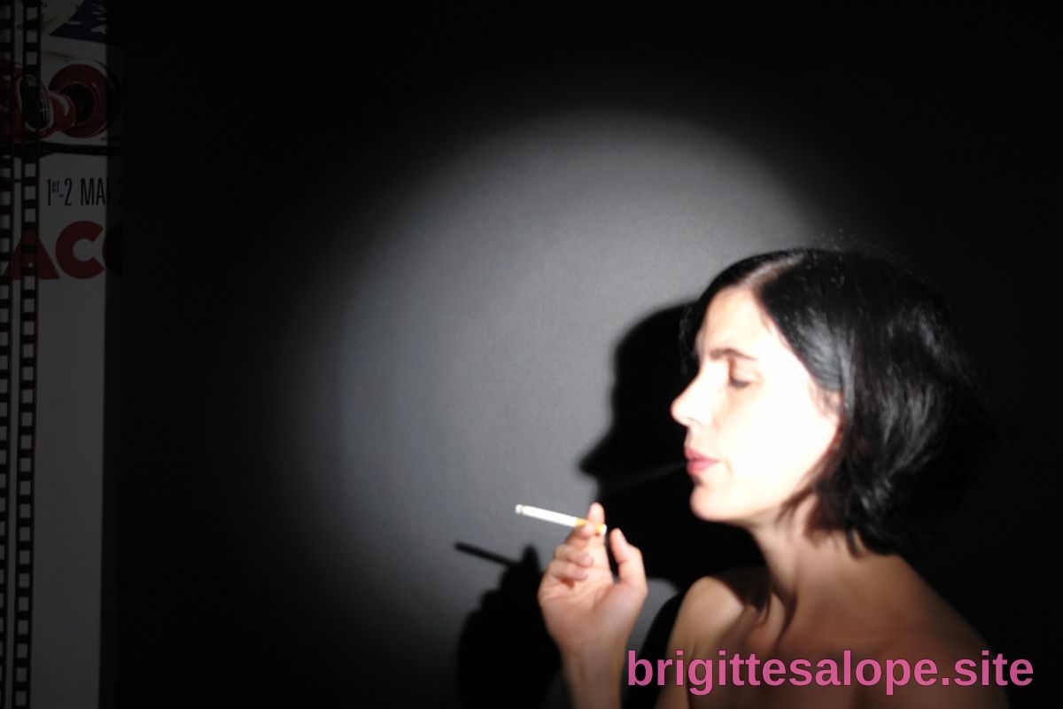 Portrait en noir et blanc (photo 1527) — Brigitte la Salope