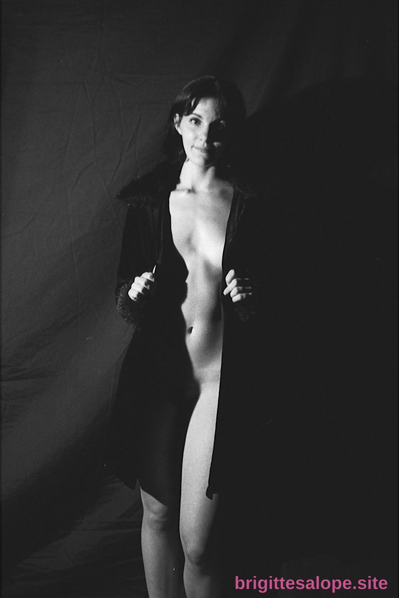 Portrait noir et blanc (photo 2340) — Brigitte la Salope