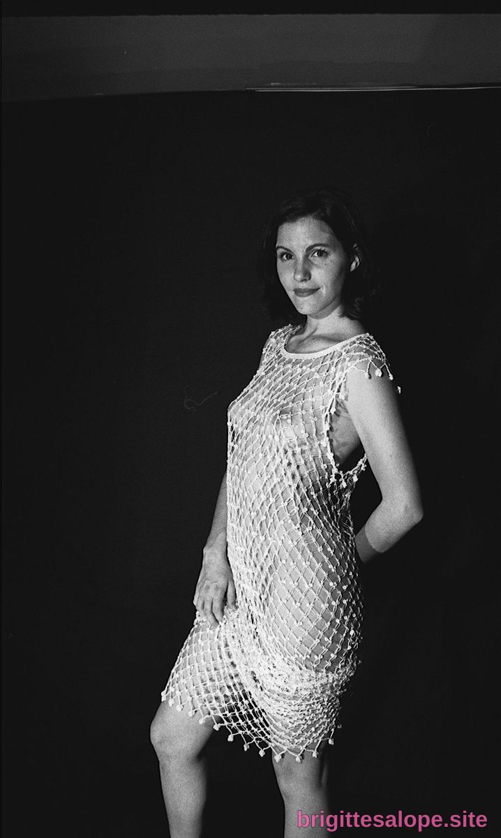 Portrait noir et blanc (photo 2479) — Brigitte la Salope