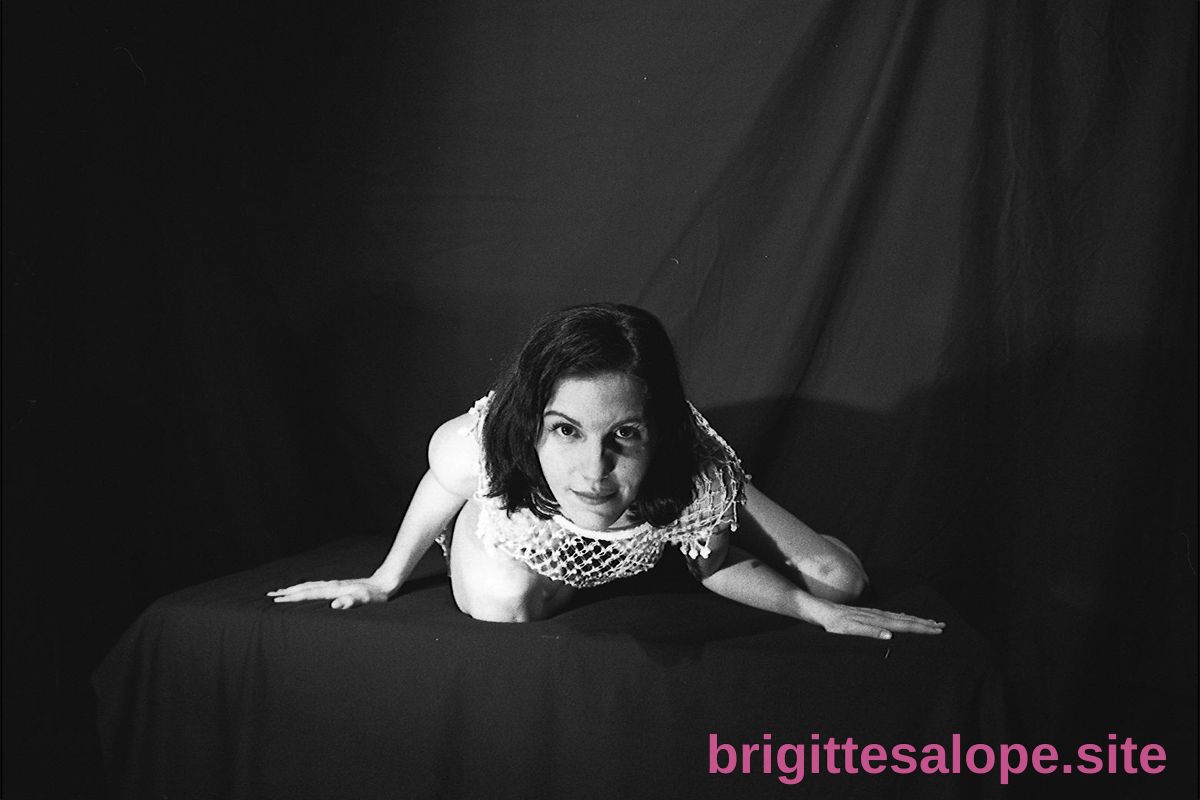 Portrait noir et blanc (photo 2500) — Brigitte la Salope