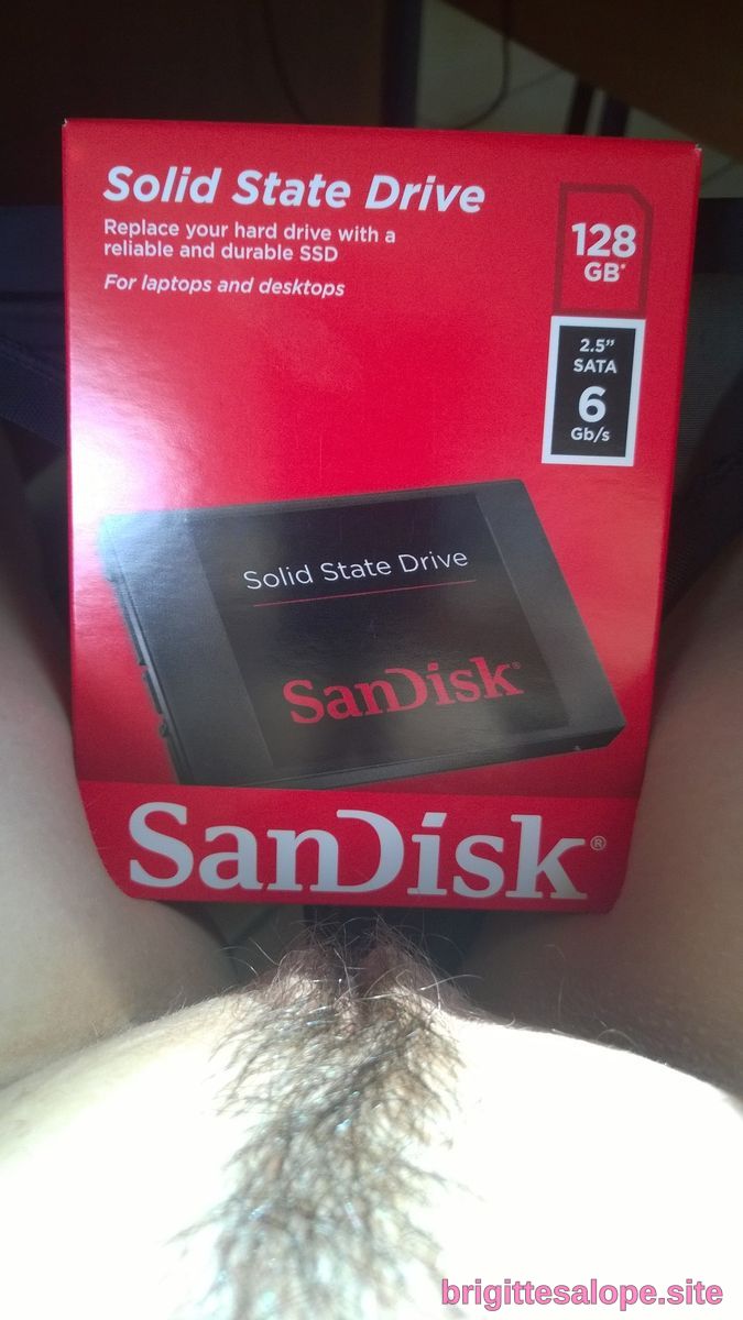 Package de Sandisk Solid State Drive — Brigitte la Salope