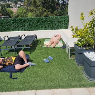 Jardin de repos — Brigitte la Salope