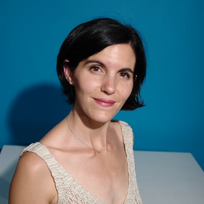 Portrait en bleu — Brigitte la Salope