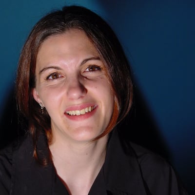 Portrait de femme souriante — Brigitte la Salope