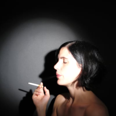 Portrait en noir et blanc (photo 1527) — Brigitte la Salope