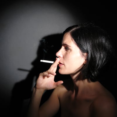Portrait sombre (photo 1535) — Brigitte la Salope