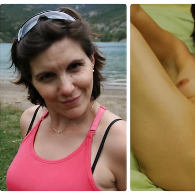 Photo nue de femme — Brigitte la Salope