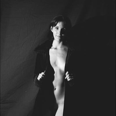 Portrait noir et blanc (photo 2340) — Brigitte la Salope