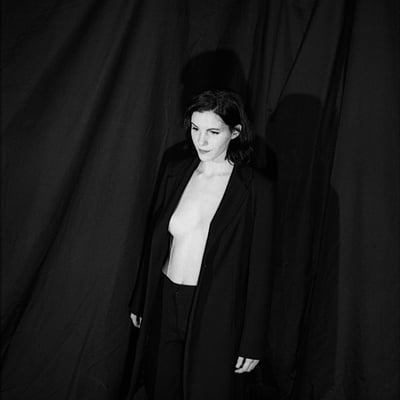 Portrait Noir et Blanc (photo 2412) — Brigitte la Salope