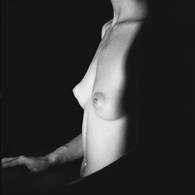 Portrait noir et blanc (photo 2440) — Brigitte la Salope
