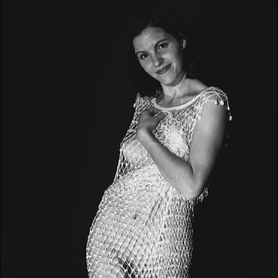 Femme en dentelle lumineuse — Brigitte la Salope