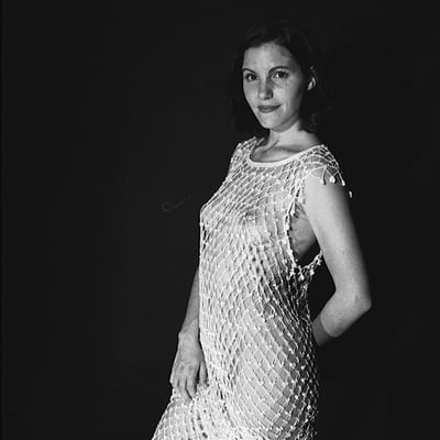 Portrait noir et blanc (photo 2479) — Brigitte la Salope