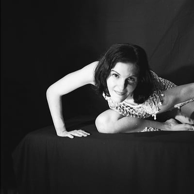 Portrait noir et blanc (photo 2498) — Brigitte la Salope