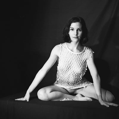 Portrait en noir et blanc (photo 2499) — Brigitte la Salope