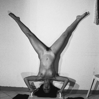 Nude en inversion — Brigitte la Salope